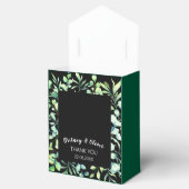 Rustikale Eukalyptus-Grüne Hochzeit Geschenkschachtel (Geöffnet)