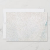 Rustikale Eukalyptus-Grüne Hochzeit Sichern Sie da Save The Date (Rückseite)