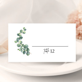 Rustikale Eukalyptus-Hochzeitstorte