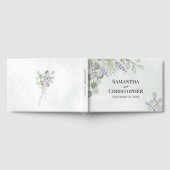 Rustikale Eukalyptus & Lavender Elegant Boho Weddi Gästebuch (Voll)