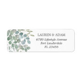 Rustikale Eukalyptus-Sage Grüne Foliage (Vorne)