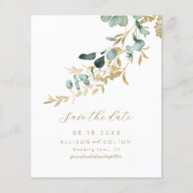 Rustikale Eukalyptus Salbei grüne Vegetation Boho 