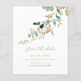 Rustikale Eukalyptus Salbei grüne Vegetation Boho 