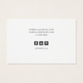 Rustikale Eukalyptus-Schmuckkarten (Rückseite)