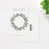 Rustikale Eukalyptus-Schmuckkarten (Schreibtisch)