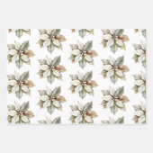 Rustikale Eulen und Blume Geschenkpapier Set (Vorderseite 3)