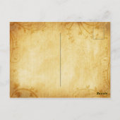 Rustikale Fall-Ahorn-Blätter Hochzeiten speichern Postkarte (Rückseite)