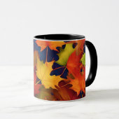 Rustikale Fall-Foliage-Tasse Tasse (VorderseiteRechts)