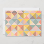 Rustikale Fallneutrale Stilvolles Brautparty Dankeskarte (Rückseite)