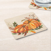 Rustikale Fallpumpen Rechteckiger Pappuntersetzer (angewinkelt)