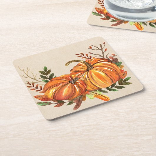 Rustikale Fallpumpen Rechteckiger Pappuntersetzer (angewinkelt)