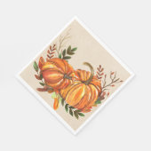 Rustikale Fallpumpen Serviette (Ecke)