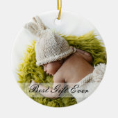 Rustikale Familie des 3. Keramik Ornament (Vorne)