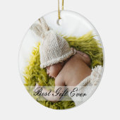 Rustikale Familie des 3. Keramik Ornament (Links)