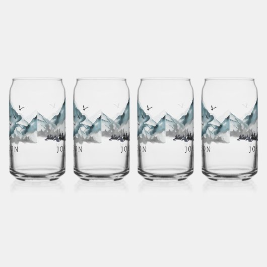 Rustikale Familienhütte Pinienwald Dosenglas (Rechts)