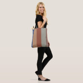Rustikale Farben Klassische Straight Bands Tasche (Am Model)