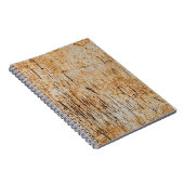 Rustikale Farben verbinden sich in korrodierter Me Notizblock (Rechte Seite)