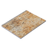 Rustikale Farben verbinden sich in korrodierter Me Notizblock (Linke Seite)