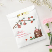 Rustikale Farm Ladybug Apple Girl Babydusche Geschenktütchen (Versiegelt)