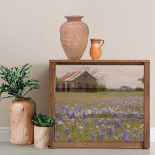 Rustikale Farm Texas Bluebonnets decoupage Seidenpapier