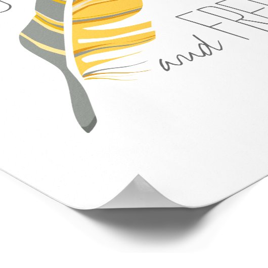 Rustikale Feder | Freies Kinderzimmer Mauer Kunst Poster (Ecke)