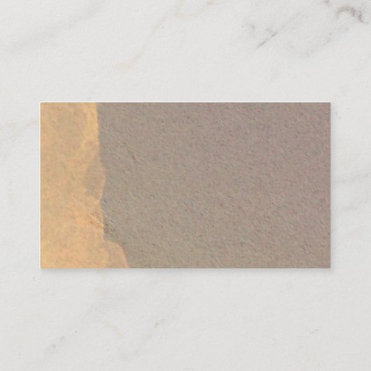 Rustikale Feder-mystische Heiler-Visitenkarten Visitenkarte (Rückseite)