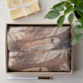 Rustikale Federn Seidenpapier (Geschenk)