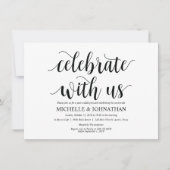 Rustikale Feier mit unserer Brunch Einladungskarte Einladung (Vorderseite)