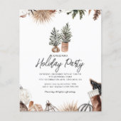 Rustikale Feiertagsparty (Vorderseite)