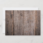 Rustikale Feinschmecker am 4. Juli amerikanische Einladung (Rückseite)