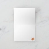 Rustikale Fenster-Rahmen-stationäre Karte (Innenseite)