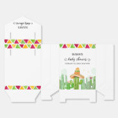 Rustikale Fiesta Cactus Taco 'Bout A Baby Shooter Geschenkschachtel (Ungefaltet)