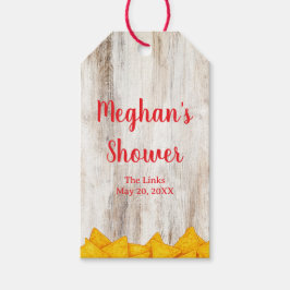 Rustikale Fiesta Geschenktags | Taco ‘Bout Liebe o Geschenkanhänger