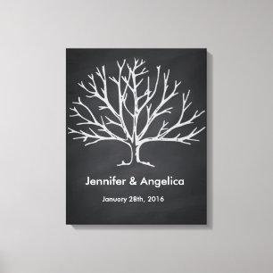 Rustikale Fingerabdruck-Treppe für schwarze Halbpe Leinwanddruck