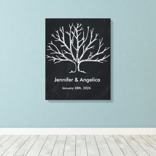 Rustikale Fingerabdruck-Treppe für schwarze Halbpe Leinwanddruck (Insitu (Holzboden))