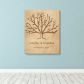 Rustikale Fingerabdruckstruktur Leinwanddruck (Insitu (Holzboden))