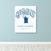 Rustikale Fingerabdruckstruktur Leinwanddruck (Insitu (Holzboden))