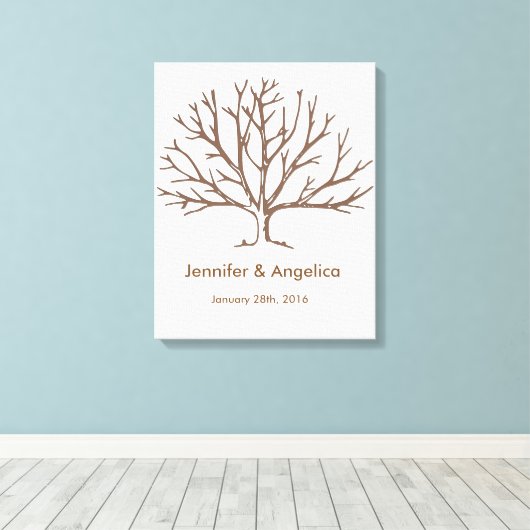 Rustikale Fingerabdruckstruktur Leinwanddruck (Insitu (Holzboden))