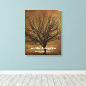 Rustikale Fingerabdruckstruktur Leinwanddruck (Insitu (Holzboden))