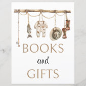 Rustikale Fischereibücher und -geschenke Unterschr (Vorderseite)