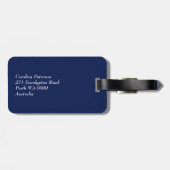 Rustikale Flagge von Australien Gepäckanhänger (Rückseite horizontal)