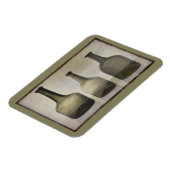 Rustikale Flaschen Stillleben Kunst Magnet (Linke Seite)