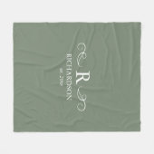 Rustikale Fleecedecke (Vorderseite (Horizontal))