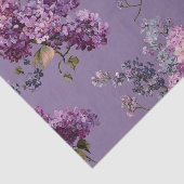 Rustikale Flieder-Bold-Vintage-Boho-Blumen Seidenpapier (Ausschnitt)