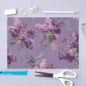 Rustikale Flieder-Bold-Vintage-Boho-Blumen Seidenpapier (Handwerk)