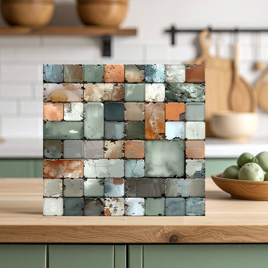 Rüstikale Fliesenmosaik ID1187b Fliese