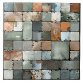 Rüstikale Fliesenmosaik ID1187b Fliese (Vorderseite)