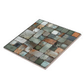 Rüstikale Fliesenmosaik ID1187c Fliese (Seite)