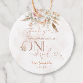 Rustikale Flora ist nicht ihr Geburtstag Geschenkanhänger