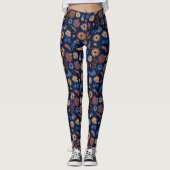 Rustikale Flora Leggings (Vorderseite)